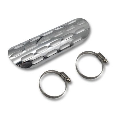 Highway Hawk Kryt výfuku  OLD SCHOOL CLASSIC pro průměr 60mm, chrom (1ks)